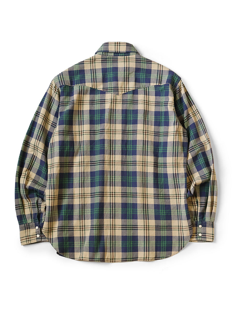 Columbia Check Husky Western Shirt