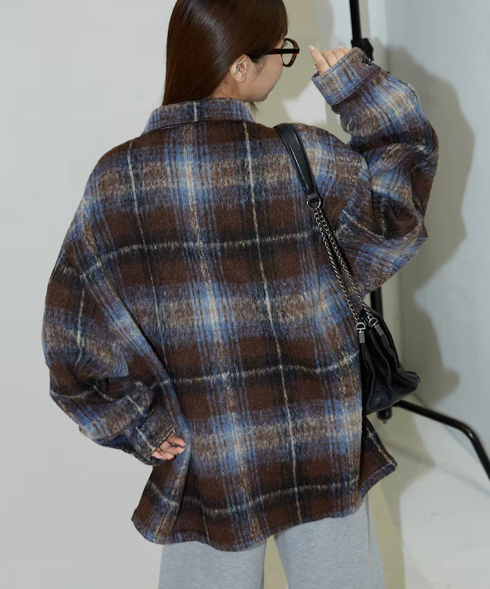 Shaggy Over Check Jacket [Limited Edition]
