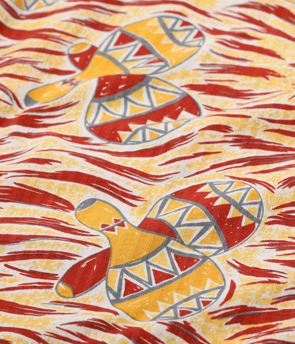 DOBBY COTTON OPEN SHIRT “MARACAS”