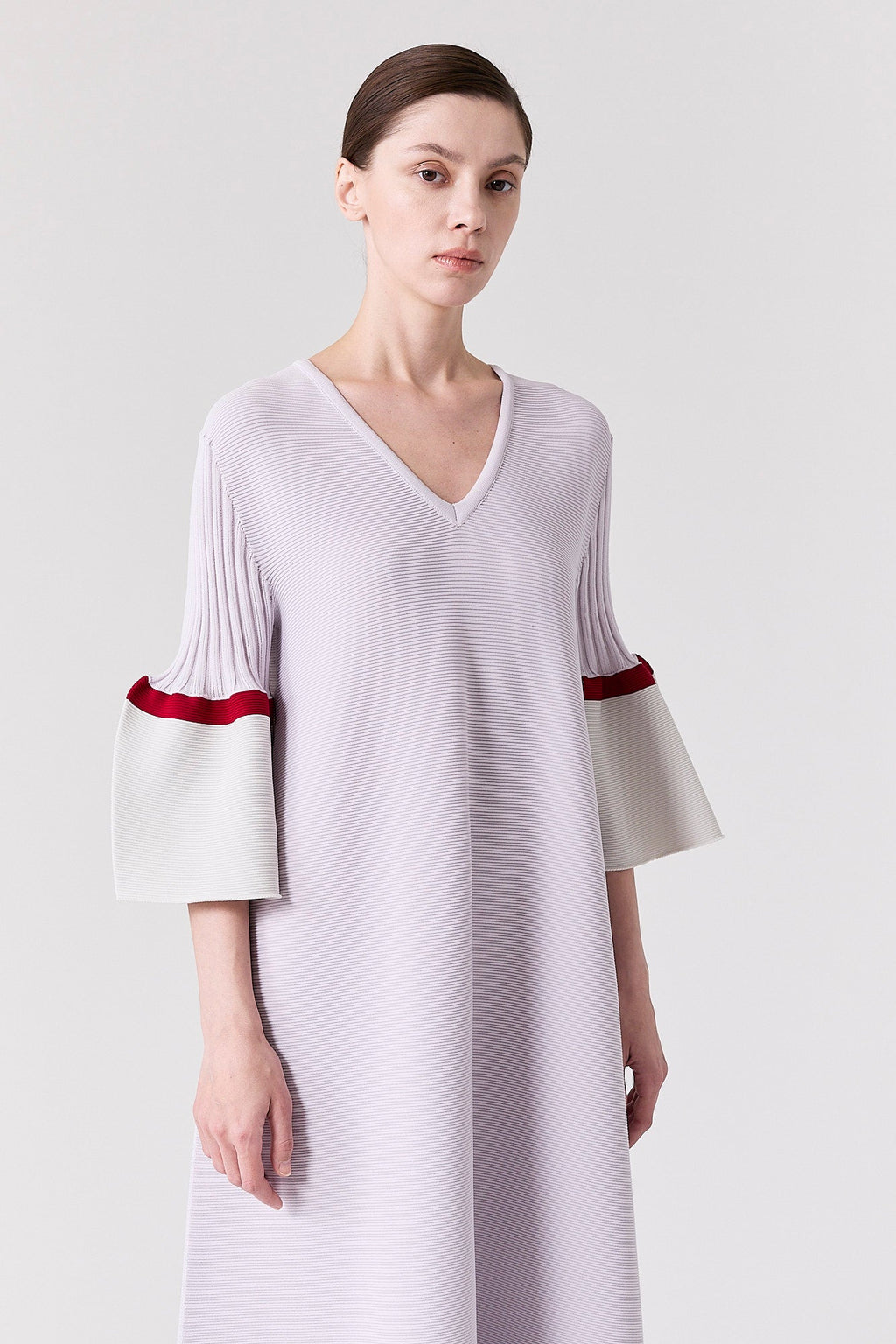 POTTERY SHORT BELL SLEEVE FLARE DRESS