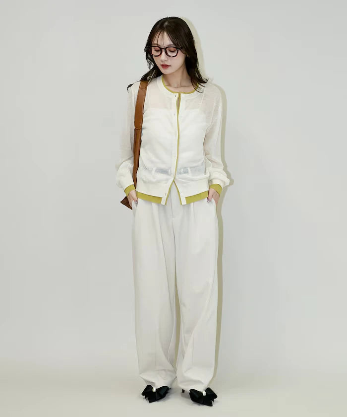 Cardboard Material Curve Pants Limited Edition
