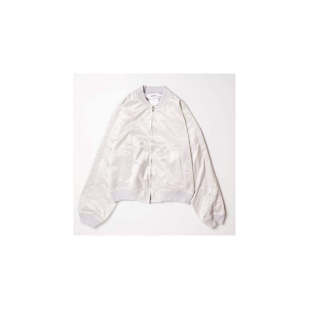 THREADLESS AIR EMBROIDERY SOUVENIR JACKET : L.GREY