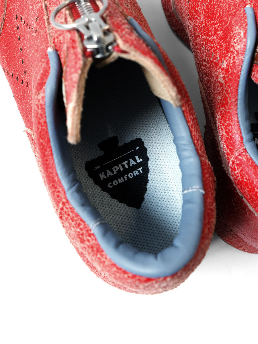 Cracked Leather Sparrow Sneakers