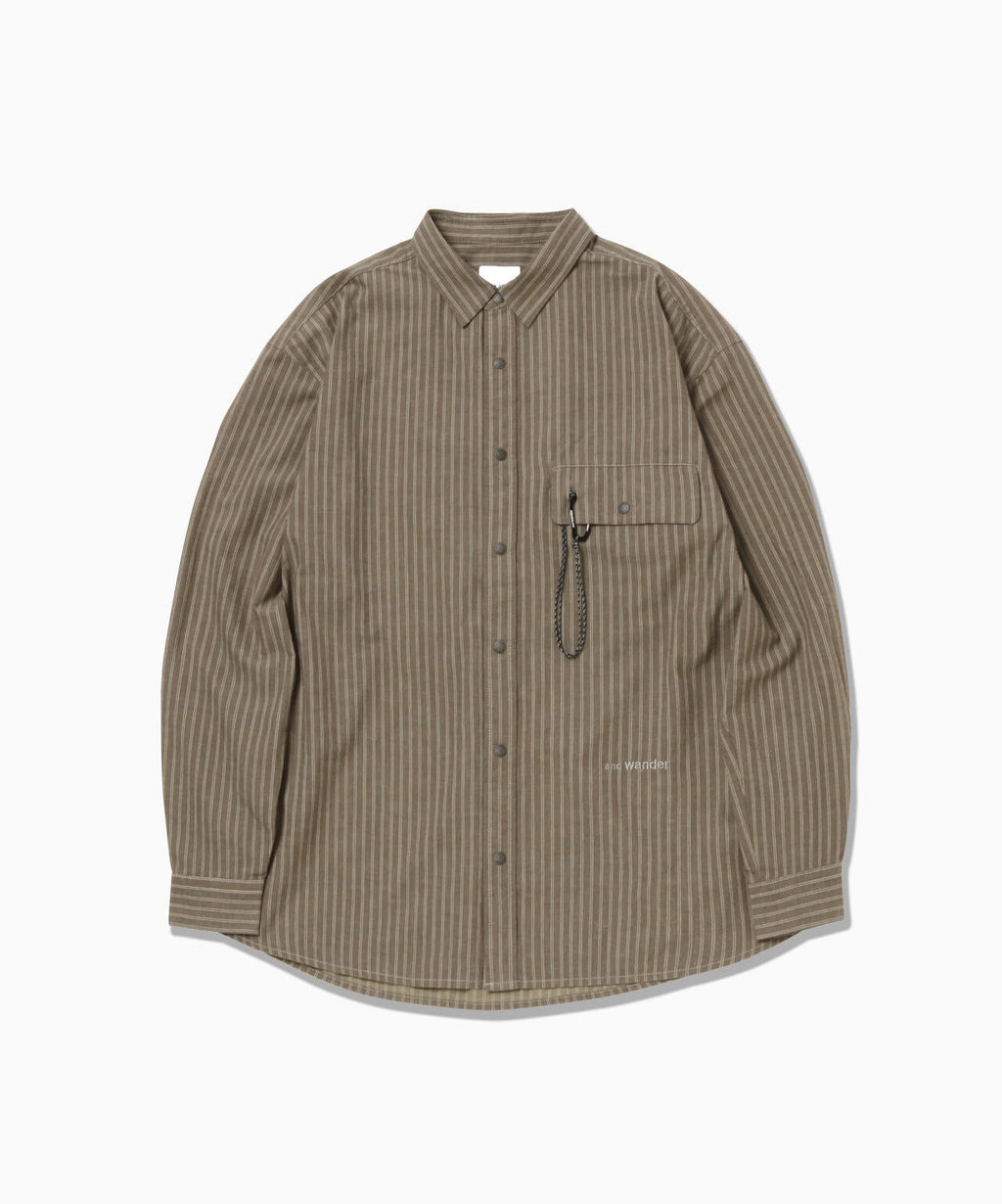 C/W stripe shirt（M）