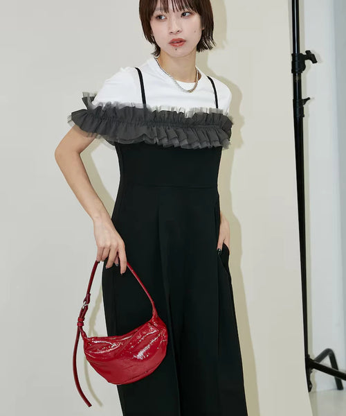 2WAY Tulle Shoulder Salopette Limited Edition