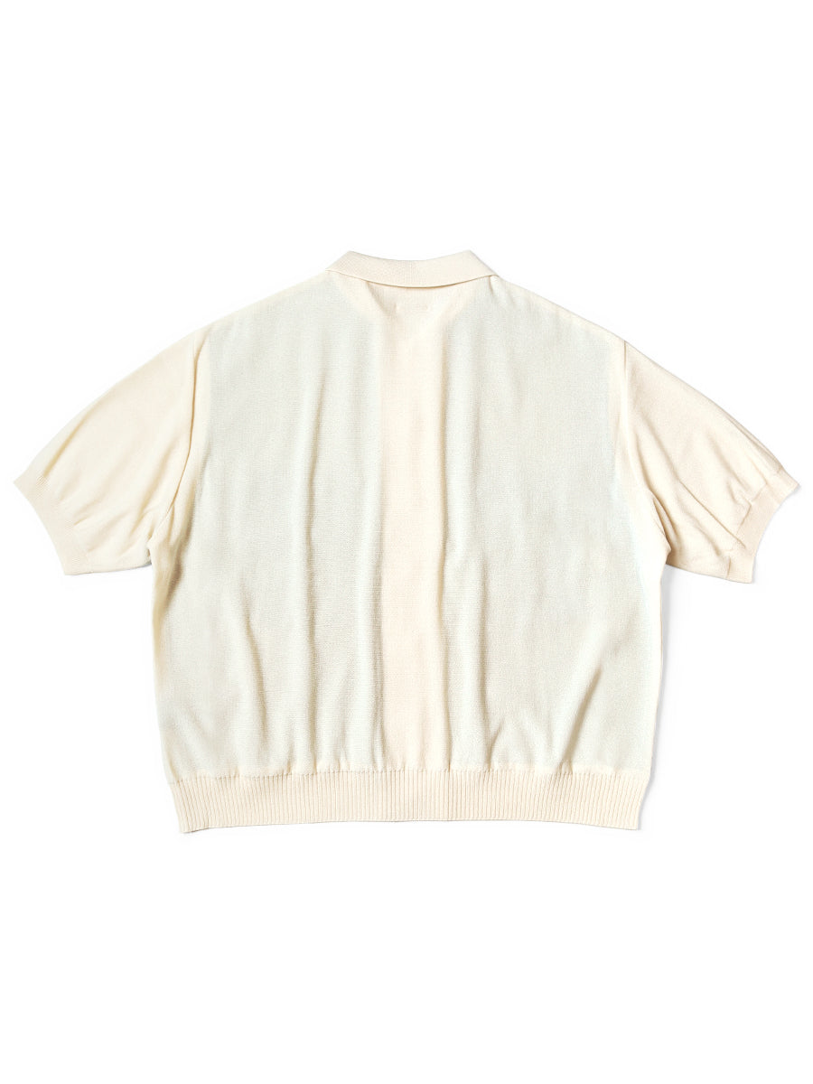Knit x 8oz Denim Coverall Polo