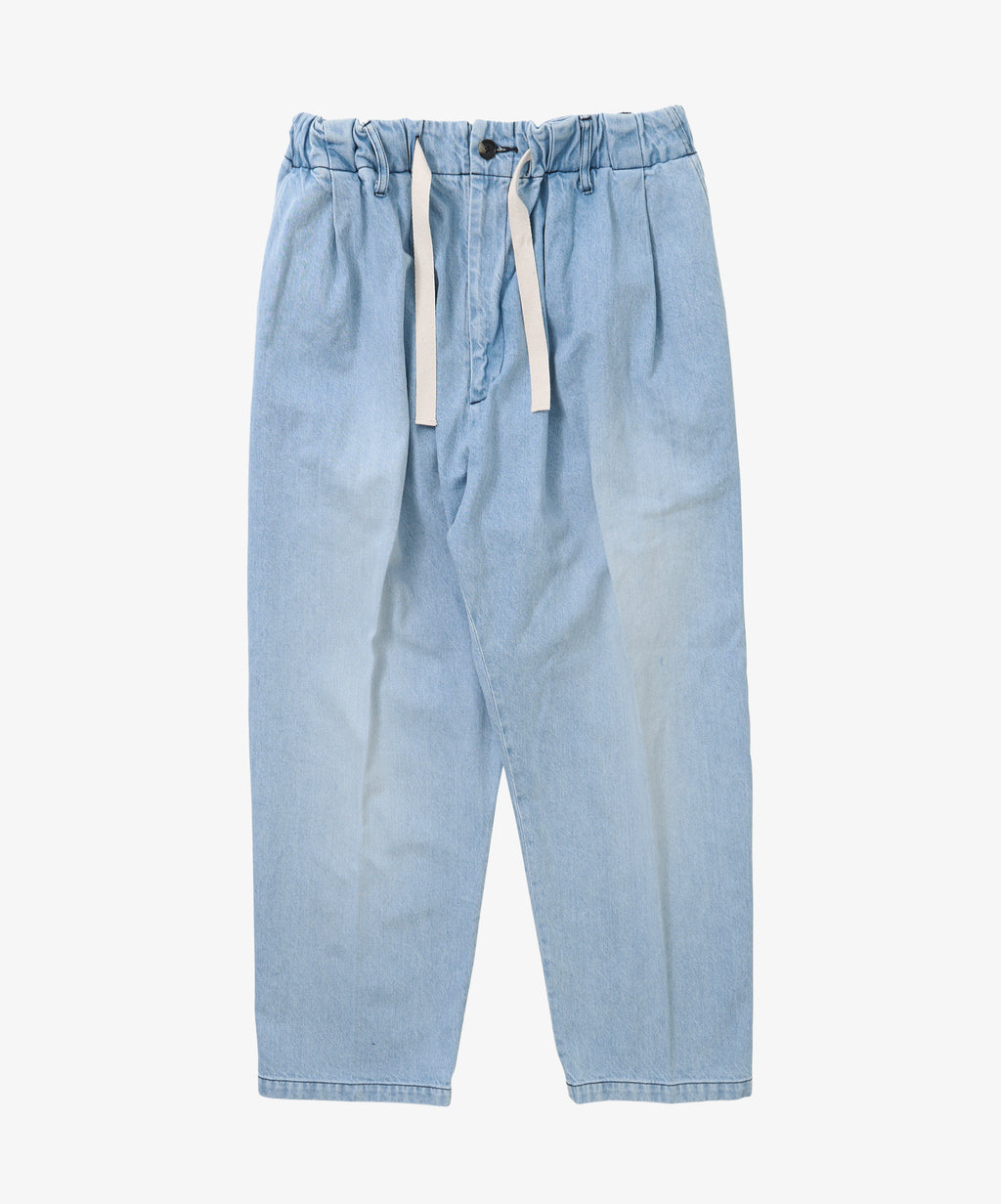 baggy trousers denim bleached