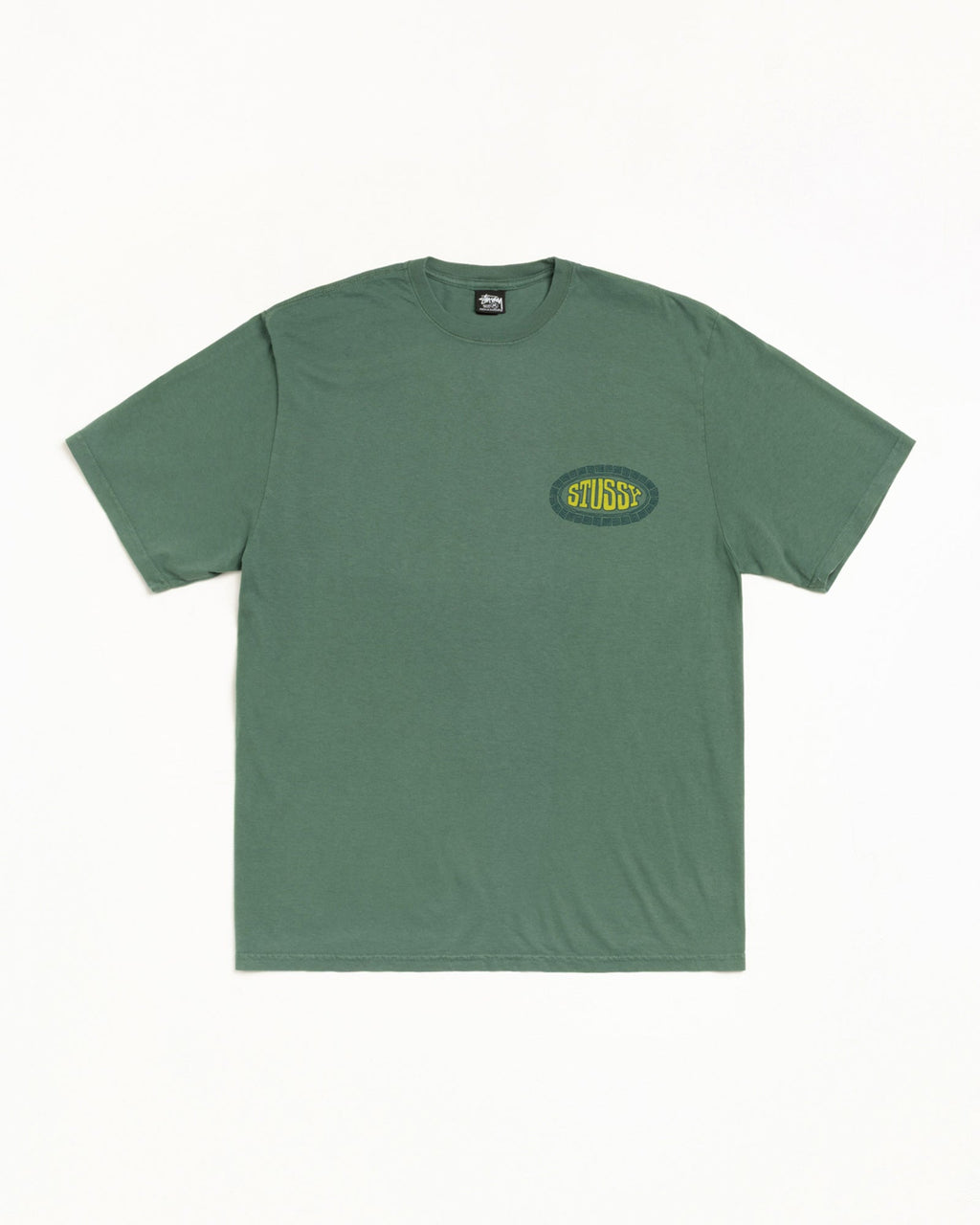 TILE OVAL TEE PIGMENT DYED