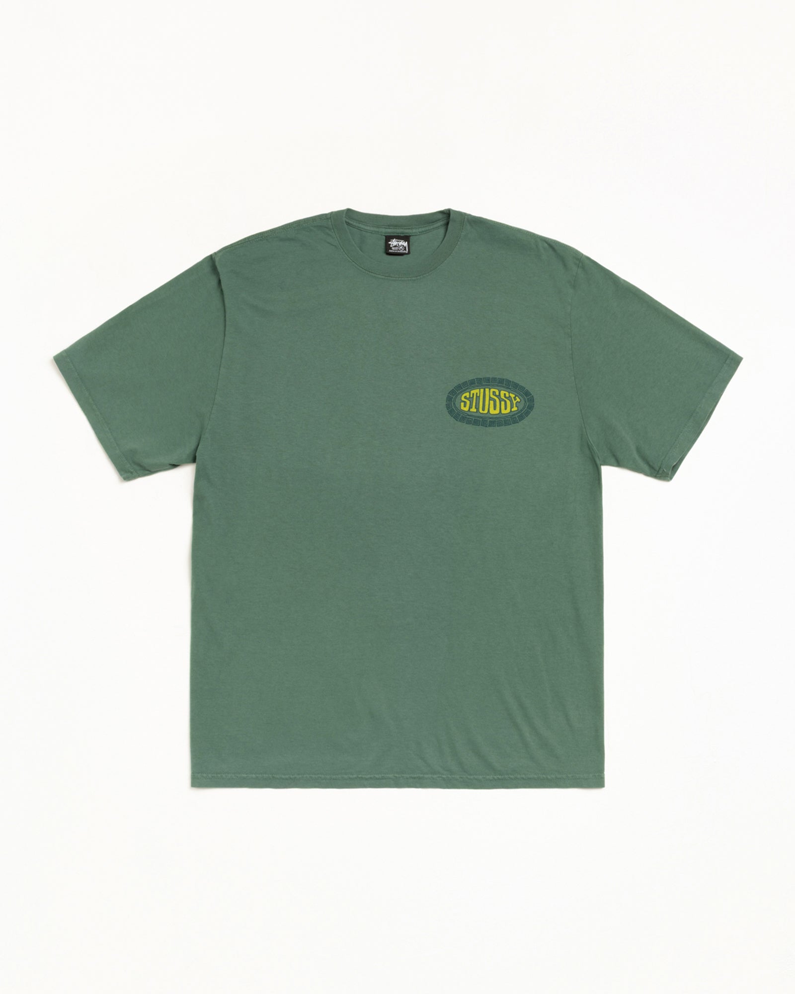 TILE OVAL TEE PIGMENT DYED