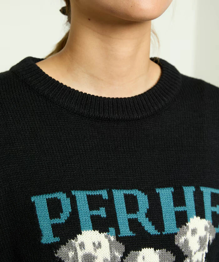 Dalmatian Dog Design Jacquard Knit Limited Edition