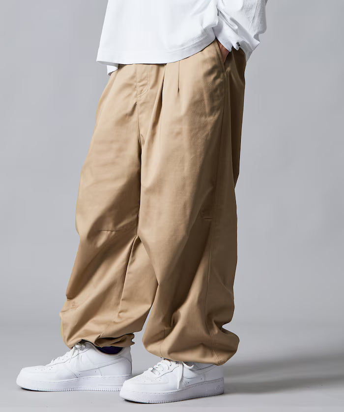Wide Silhouette Military Circus Pants Snow Pants [Limited Edition]
