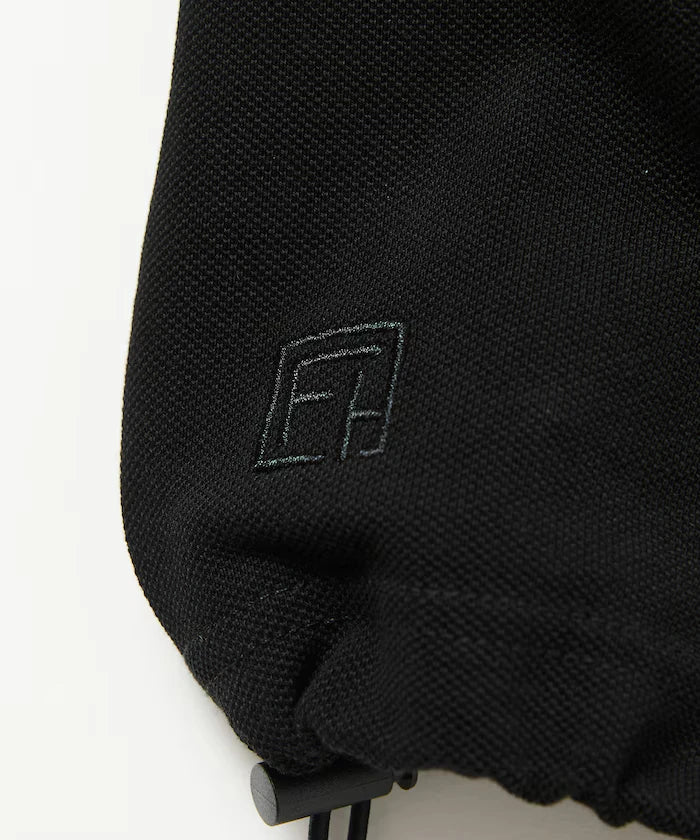 Big Silhouette Spindle Short Sleeve Tech Polo