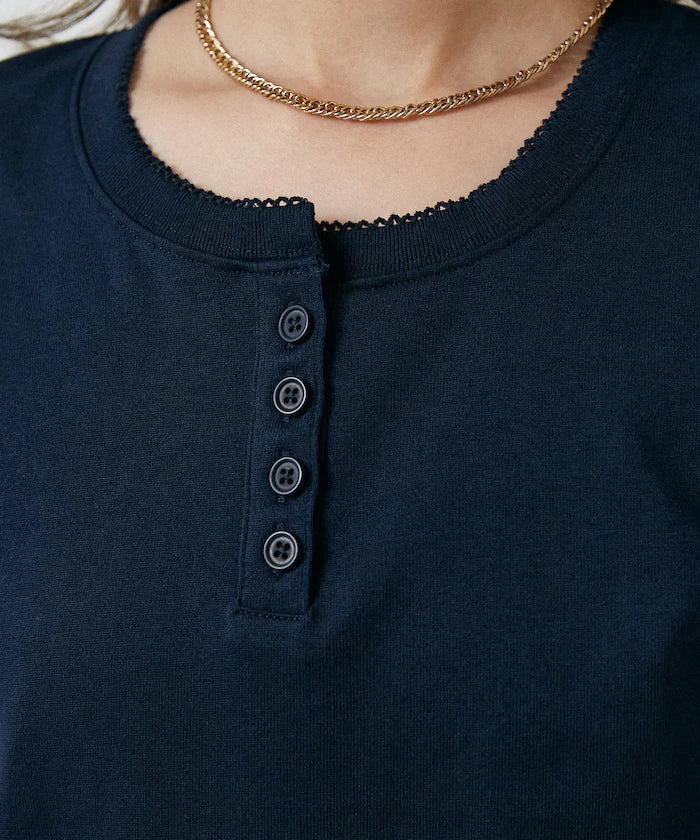 Picot Race Henry Neck T-Shirt Limited Edition