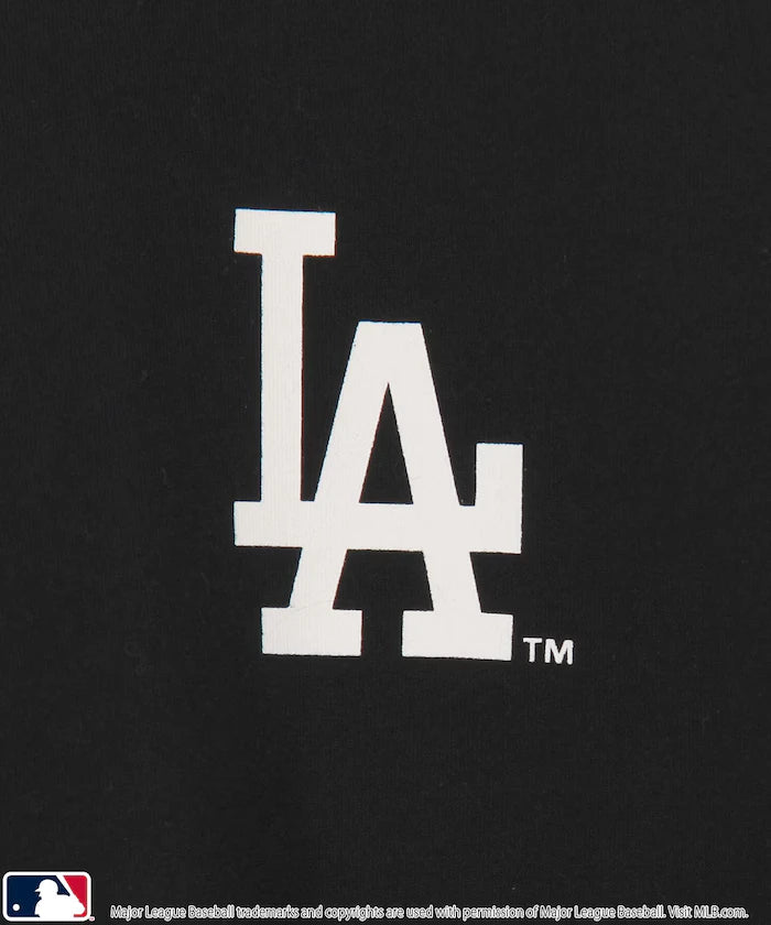 Limited Edition MLB Logo Print Henley Neck Oversized T-Shirt