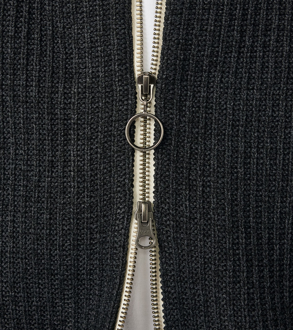 5G Zip Cardigan
