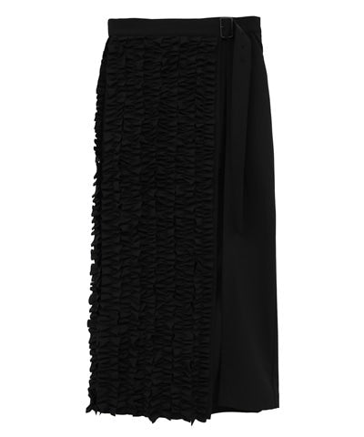 FRILL WRAP SKIRT