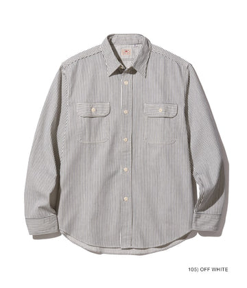 Hickory Stripe Work Shirt
