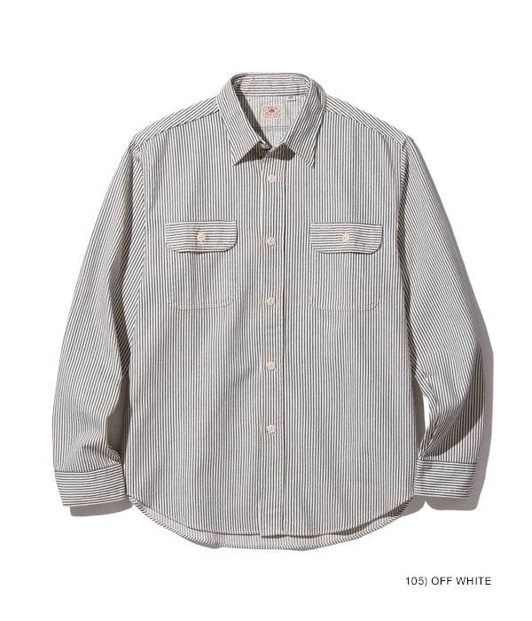 Hickory Stripe Work Shirt