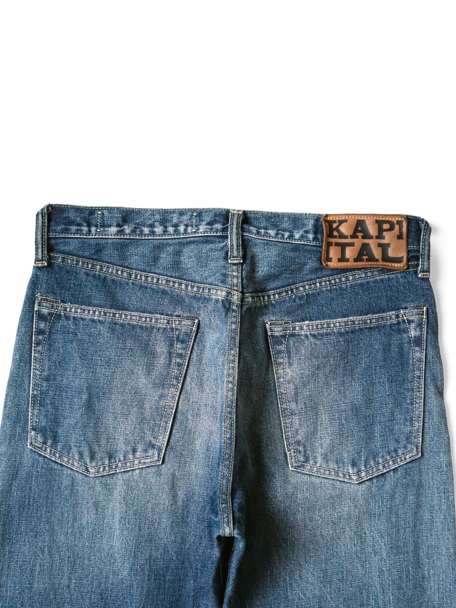 13.5oz Zimbabwe denim 5P monkey CISCO (processed)