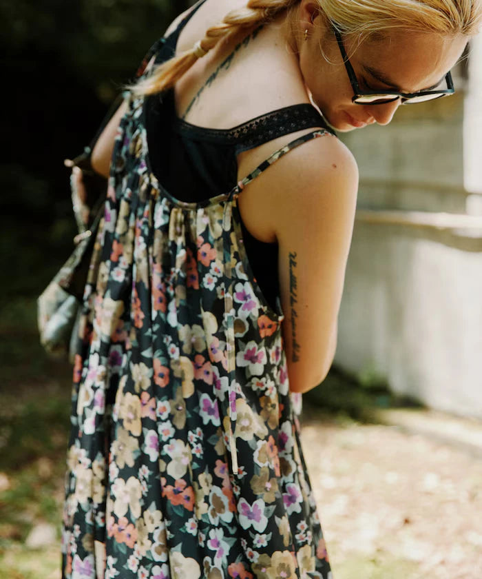 Flower Print Cami Dress