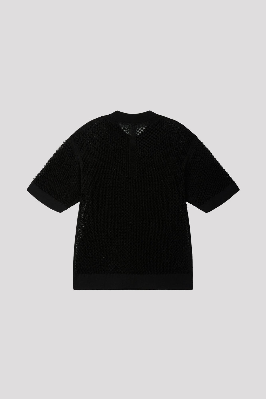 TC LATTICE SHORT SLEEVE TOP