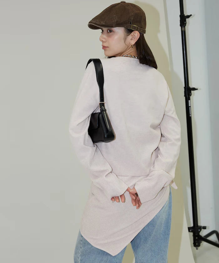 Stole Set Crew Neck Cardigan Limited Edition