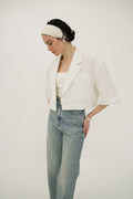 DAD CROPPED TAILORED JACKET