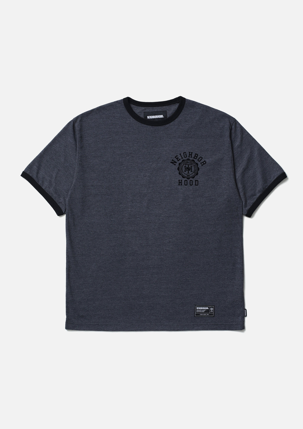Heather Fabric Tee Ss