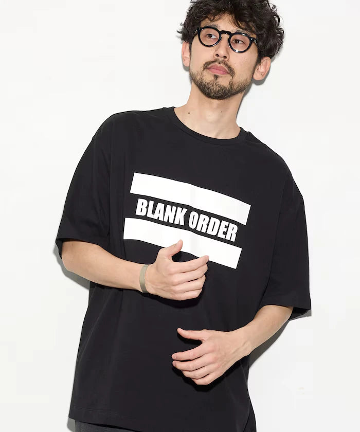 6oz Front Logo Print Crew Neck T-Shirt / Back Print T-Shirt PRINT BURGER