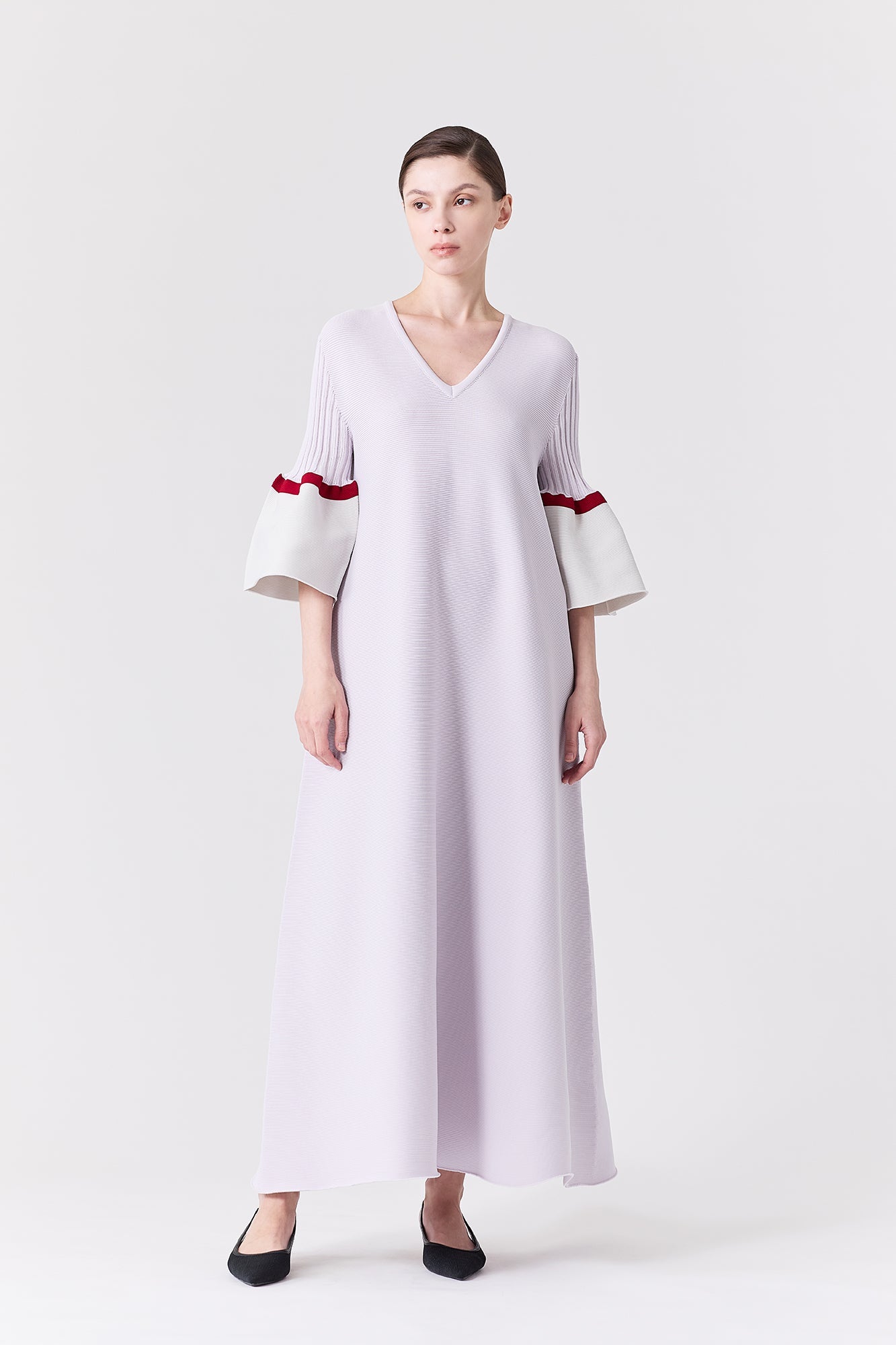 POTTERY SHORT BELL SLEEVE FLARE DRESS
