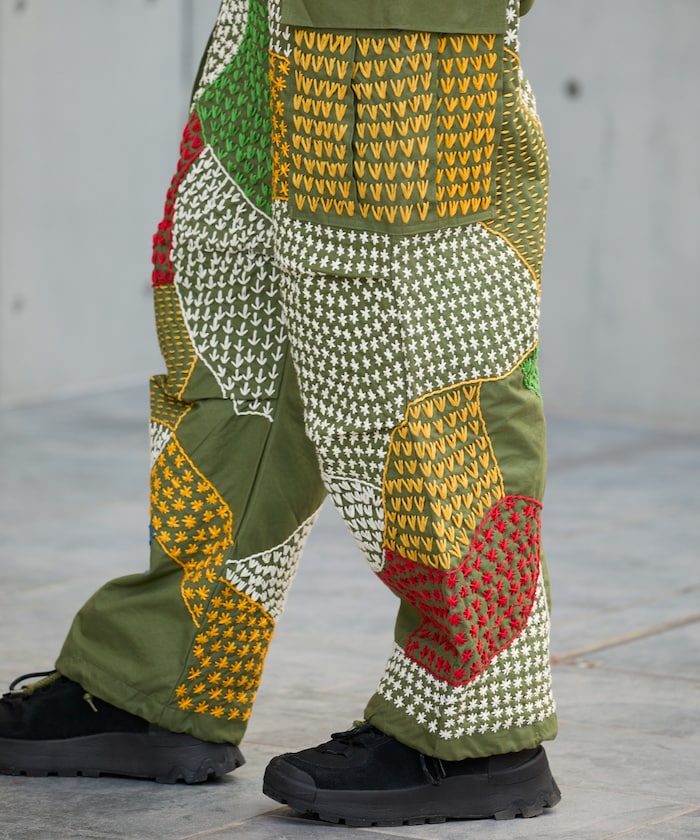 Vintage Hand-Stitched Remake Military Pants