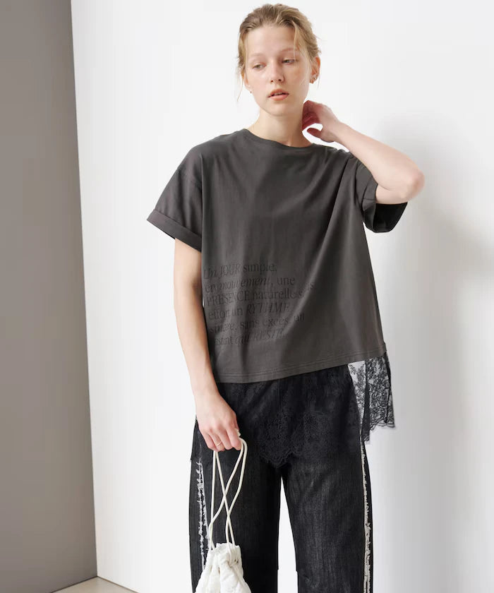 Lacedocking Print T-Shirt 【Limited Edition】