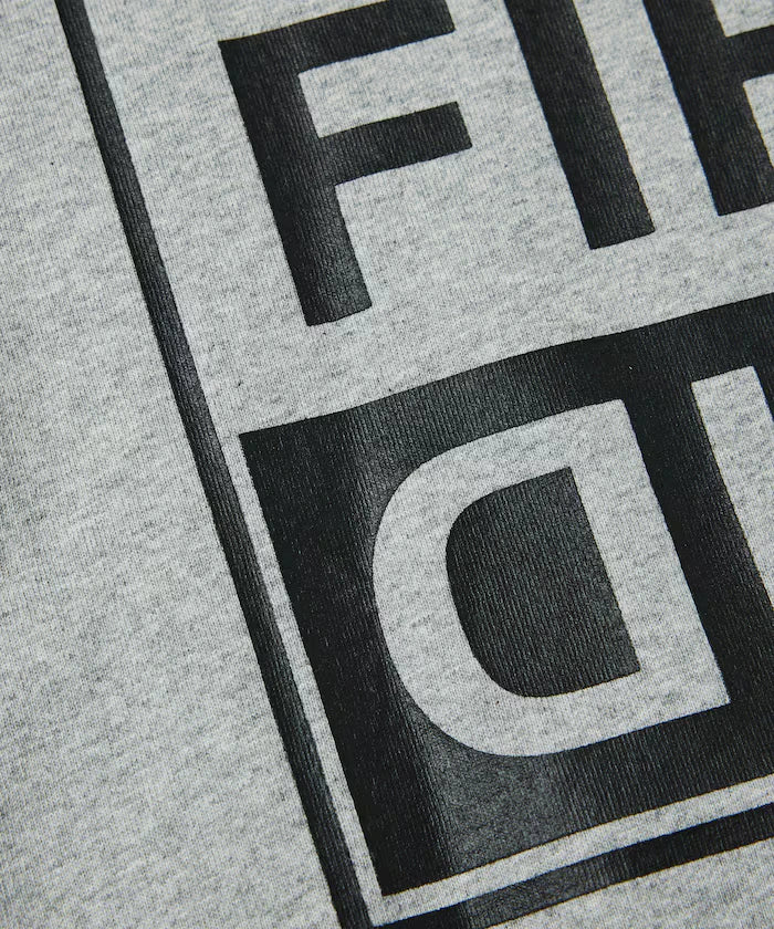 6 Ounce Front Logo Print Crew Neck T-Shirt / Print T-Shirt PRINT TWO-TIER BOX