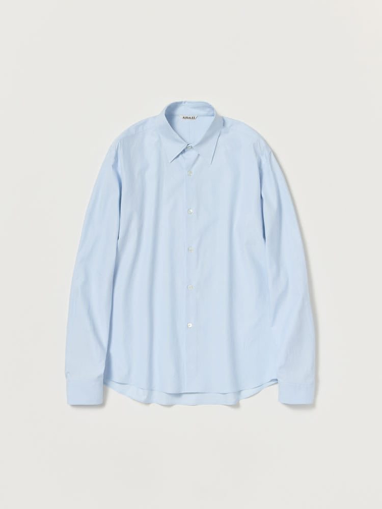 WASHED FINX TWILL SLIM SHIRT