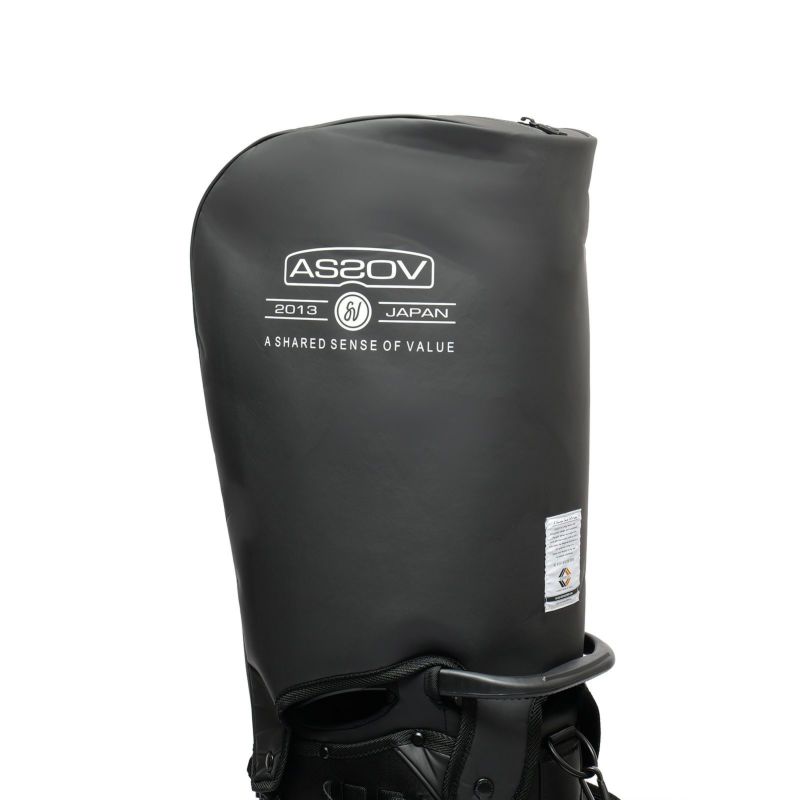 NYLON POLYCA CADDY BAG BLACK