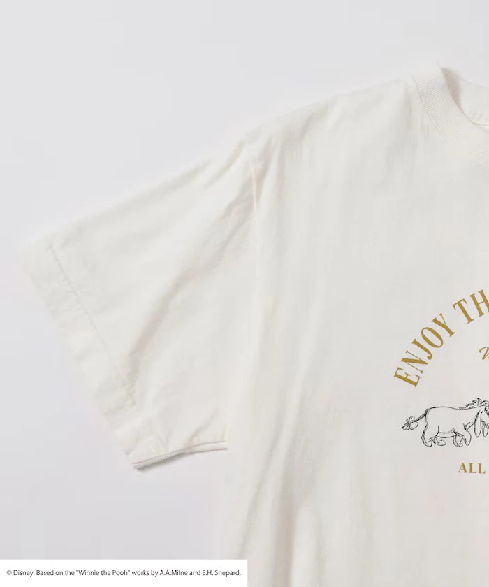 Winnie-the-Pooh Front Logo Print T-Shirt