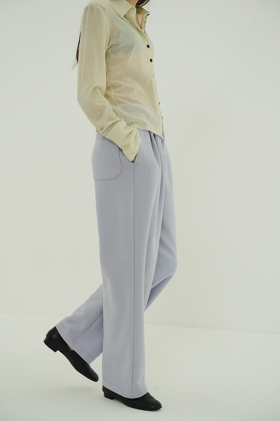 TWO TUCK SWEAT PANTS