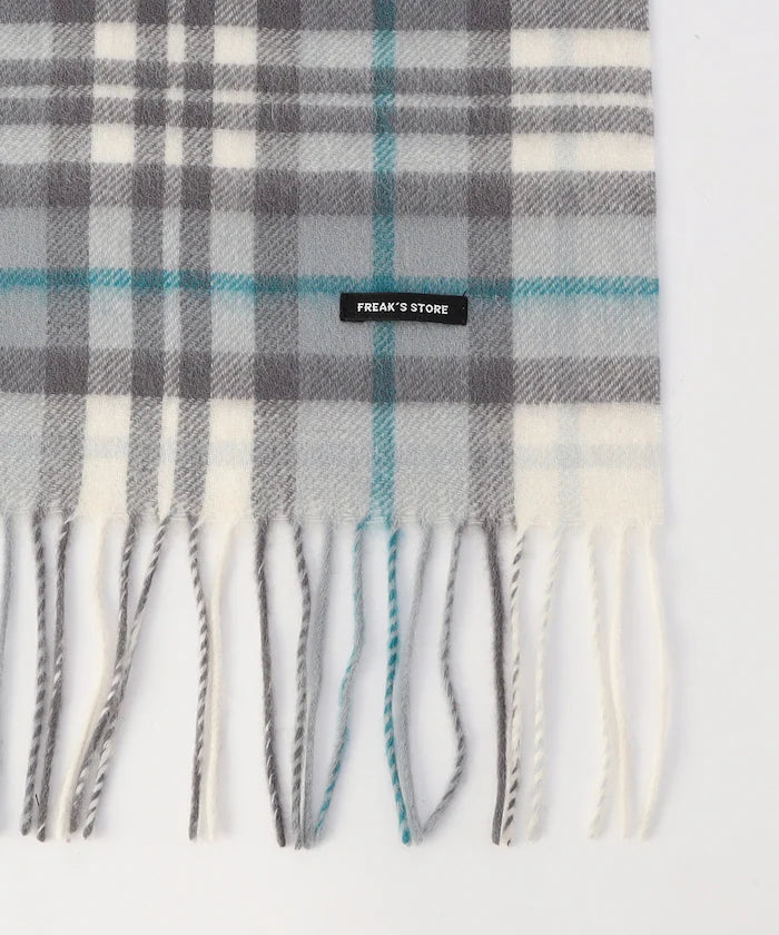 Wool Check Scarf