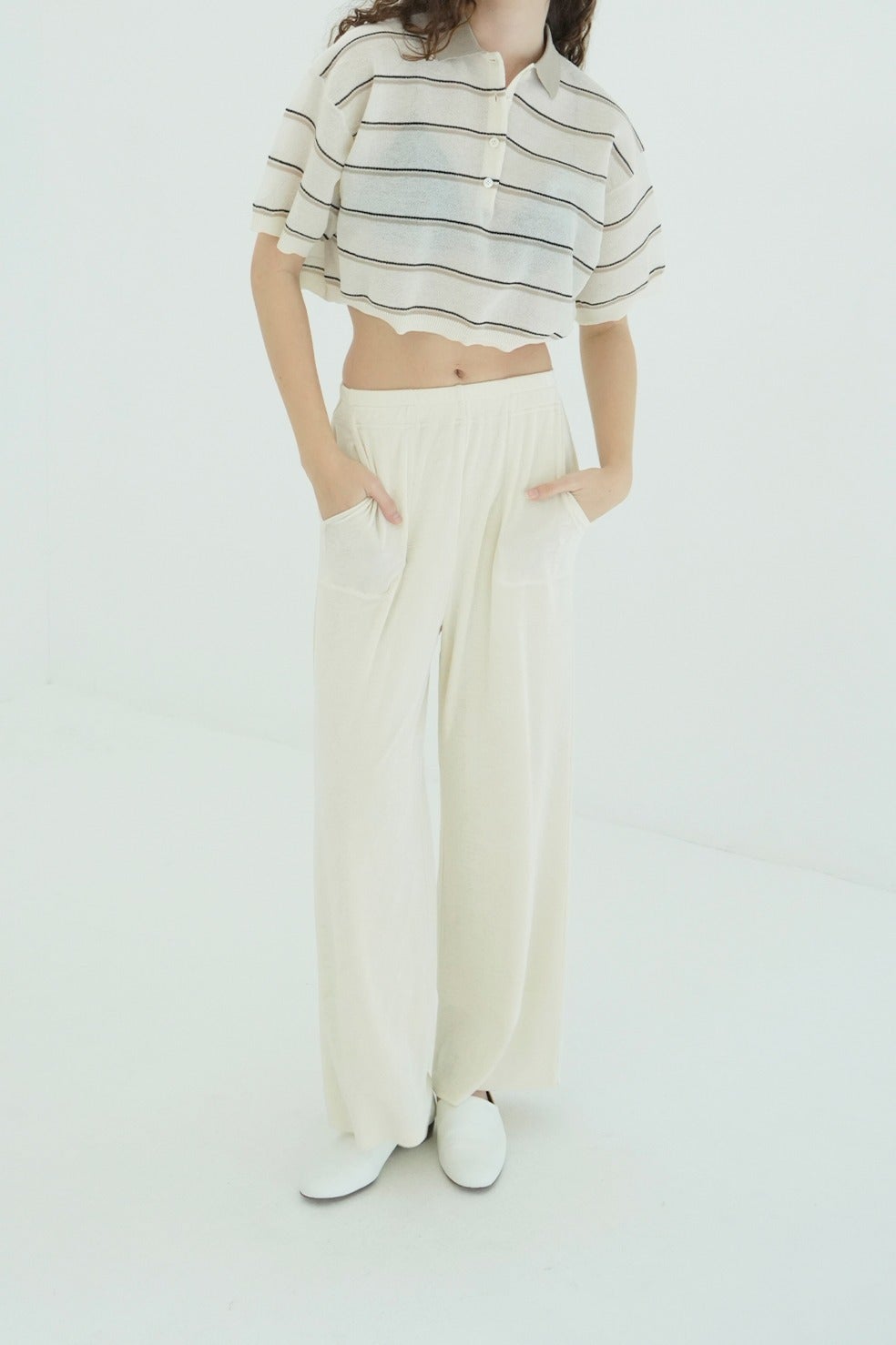 BRIGHT JERSEY PANTS