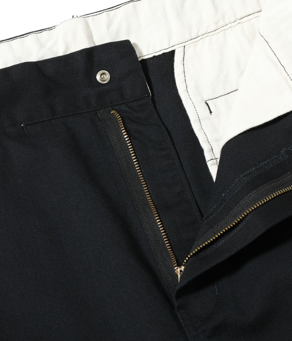 TUF-NUT T/C WIDE WORK TROUSERS AGING MODEL
