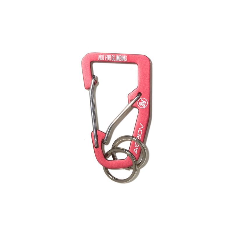 DOUBLE CARABINER/RED