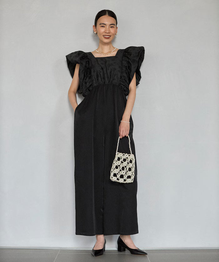 [February 12, 12:00 Release] 2WAY Flower Sheer Jacquard Docking All-in-One