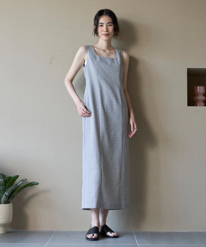 Camilla Check I-Line Dress / Suitable for Setup