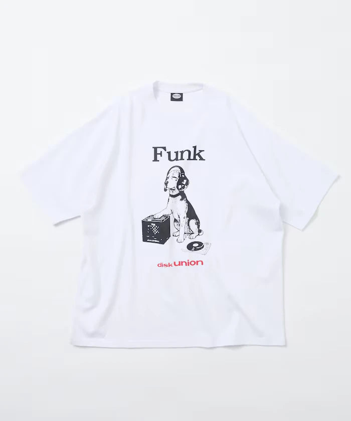 Limited Release diskunion×FREAK'S STORE Exclusive Beagle Big Silhouette Print Crew Neck T-Shirt