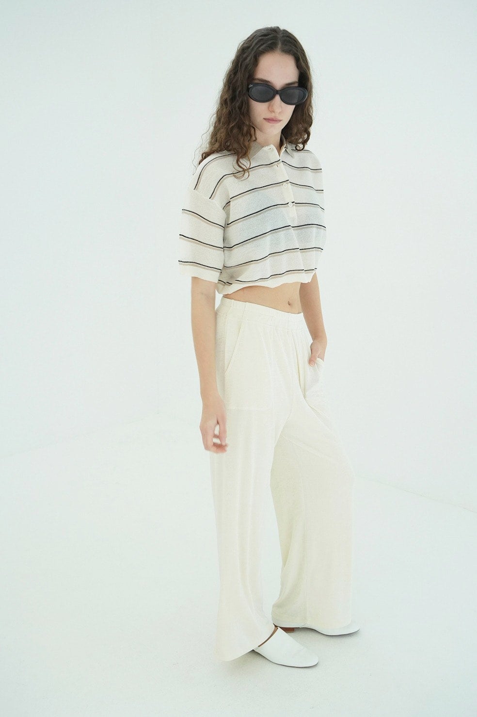 BRIGHT JERSEY PANTS