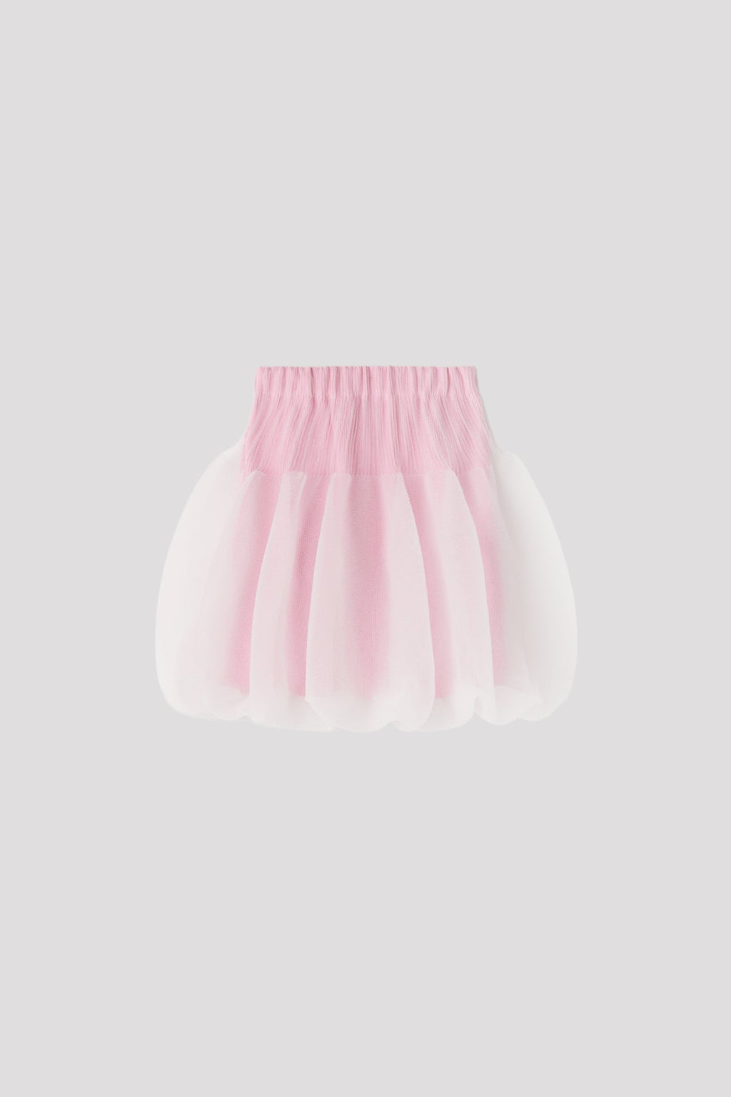 OVERWRAPPED POTTERY MINI SKIRT
