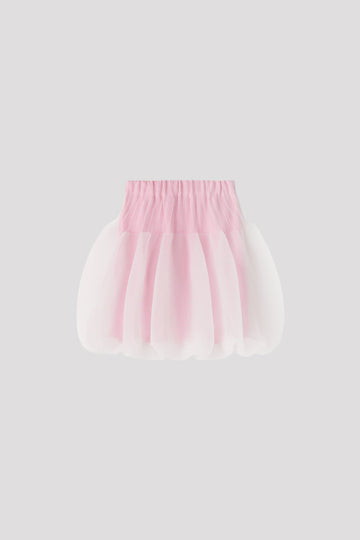 OVERWRAPPED POTTERY MINI SKIRT