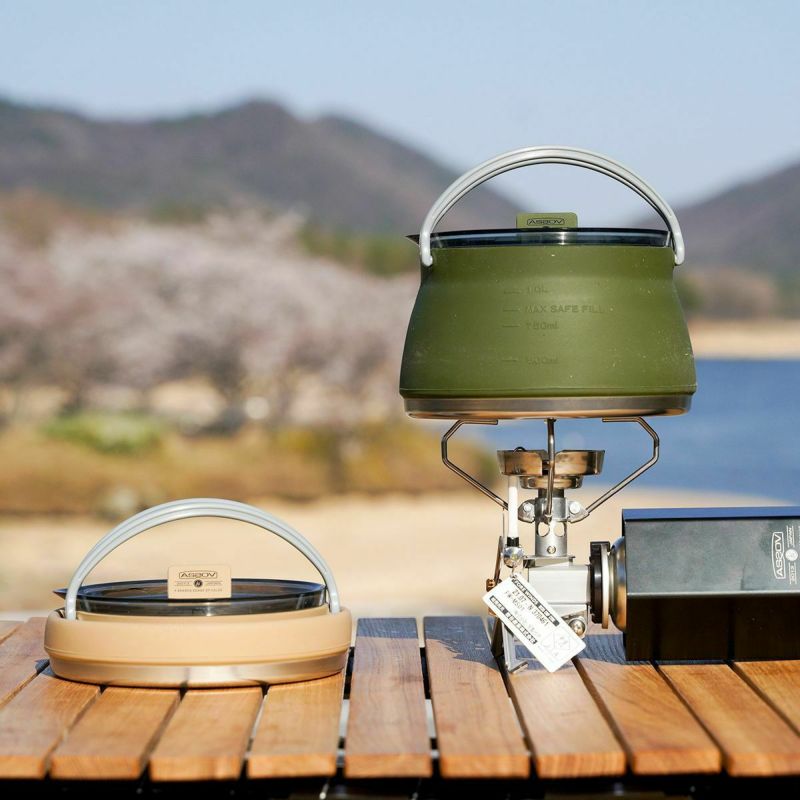 FOLDING KETTLE/KHAKI