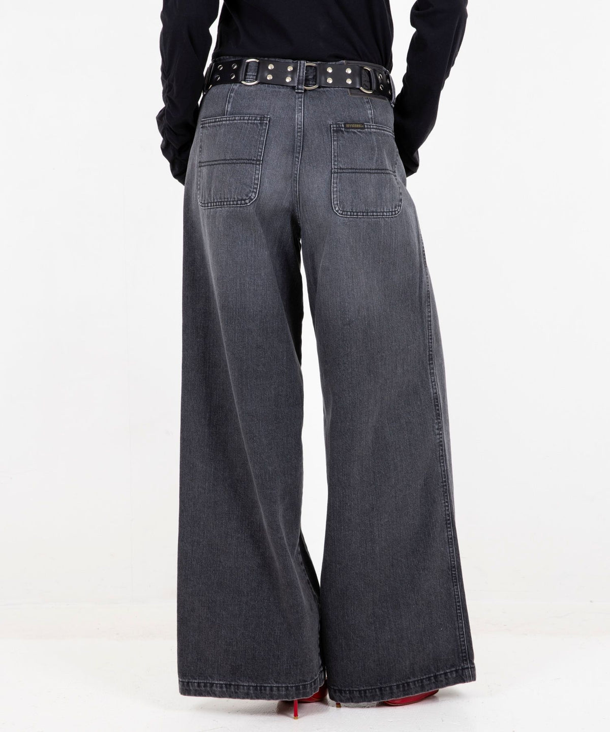 Denim Wide Pants