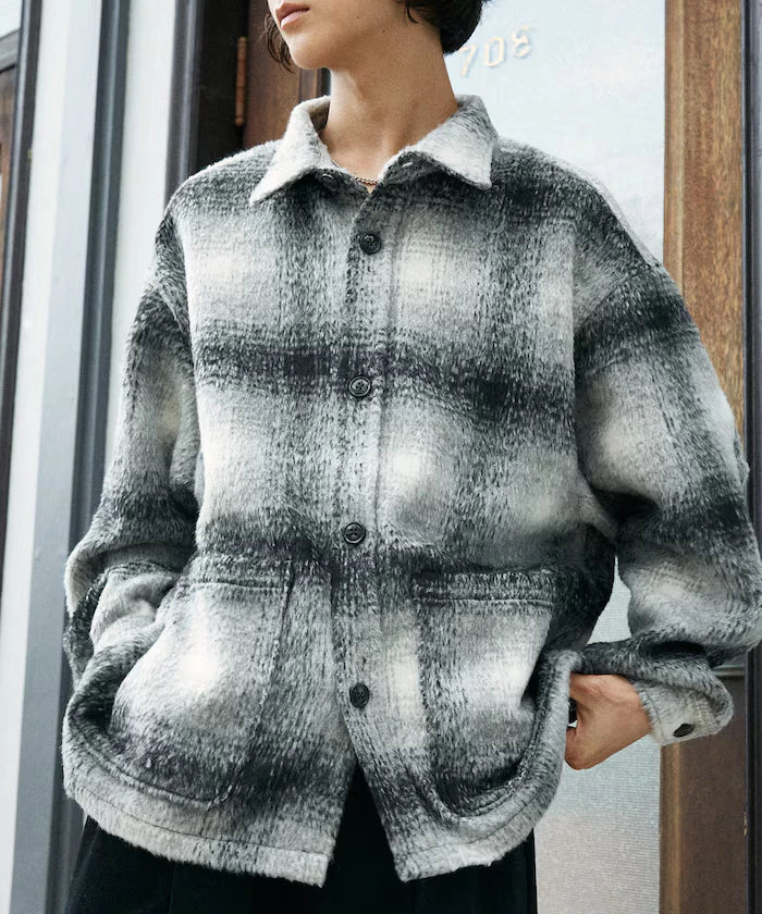 Shaggy Over Check Jacket [Limited Edition]